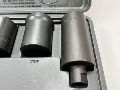USED #7 - Performance Tool W89319 6-Piece 4X4 4WD Spindle Nut Socket Wrench Set