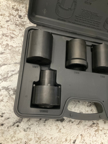 Performance Tool W89319 6-piece Spindle Axle Nut Socket Wrench Set 4x4 4WD Truck