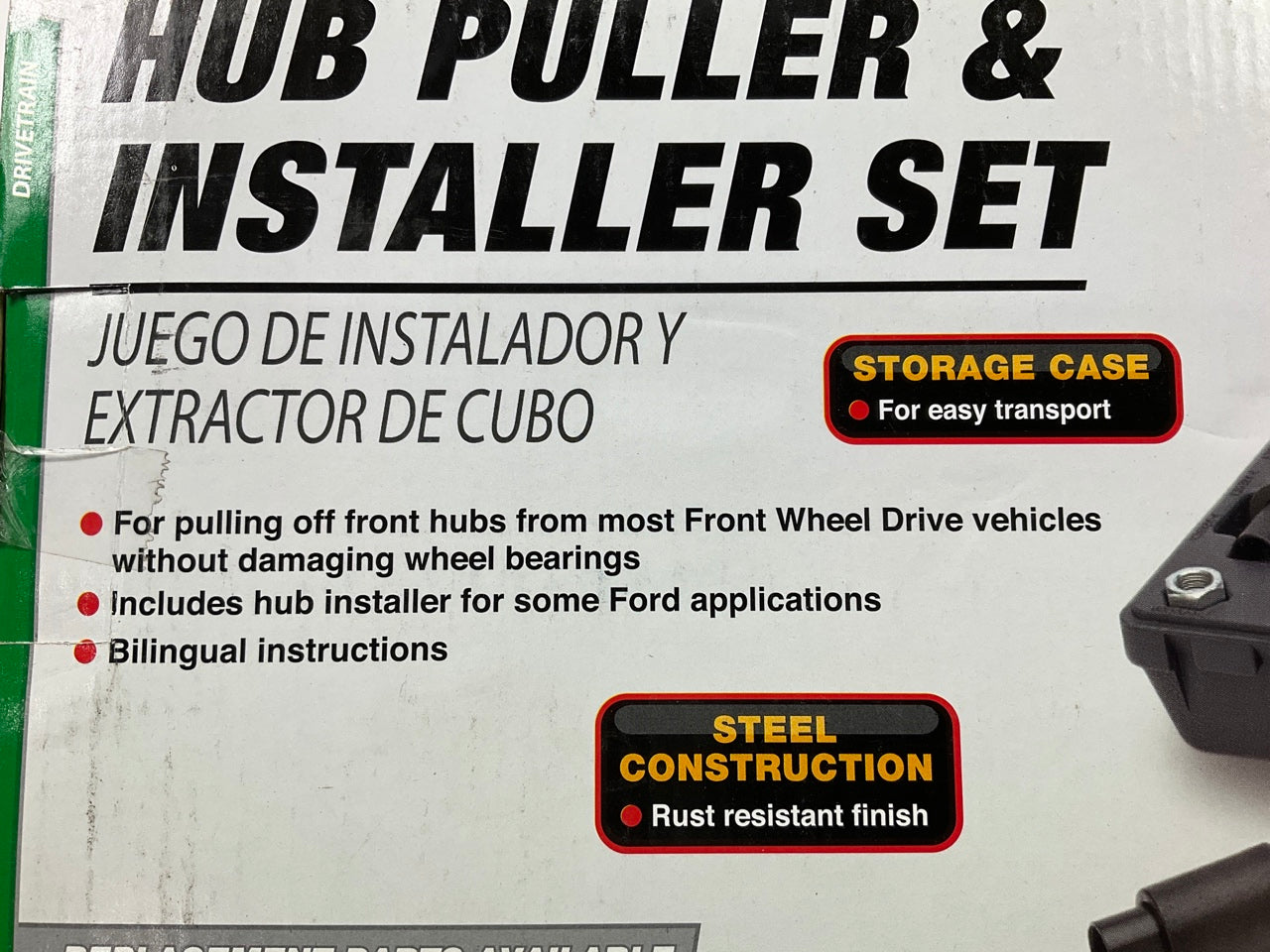 Performance Tool W89324 Front Hub Remover / Installer Tool
