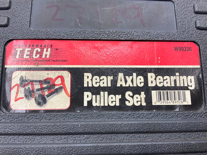 USED, ACTUAL TOOL SHOWN - Performance W89326 Rear Axle Bearing Puller Tool Set
