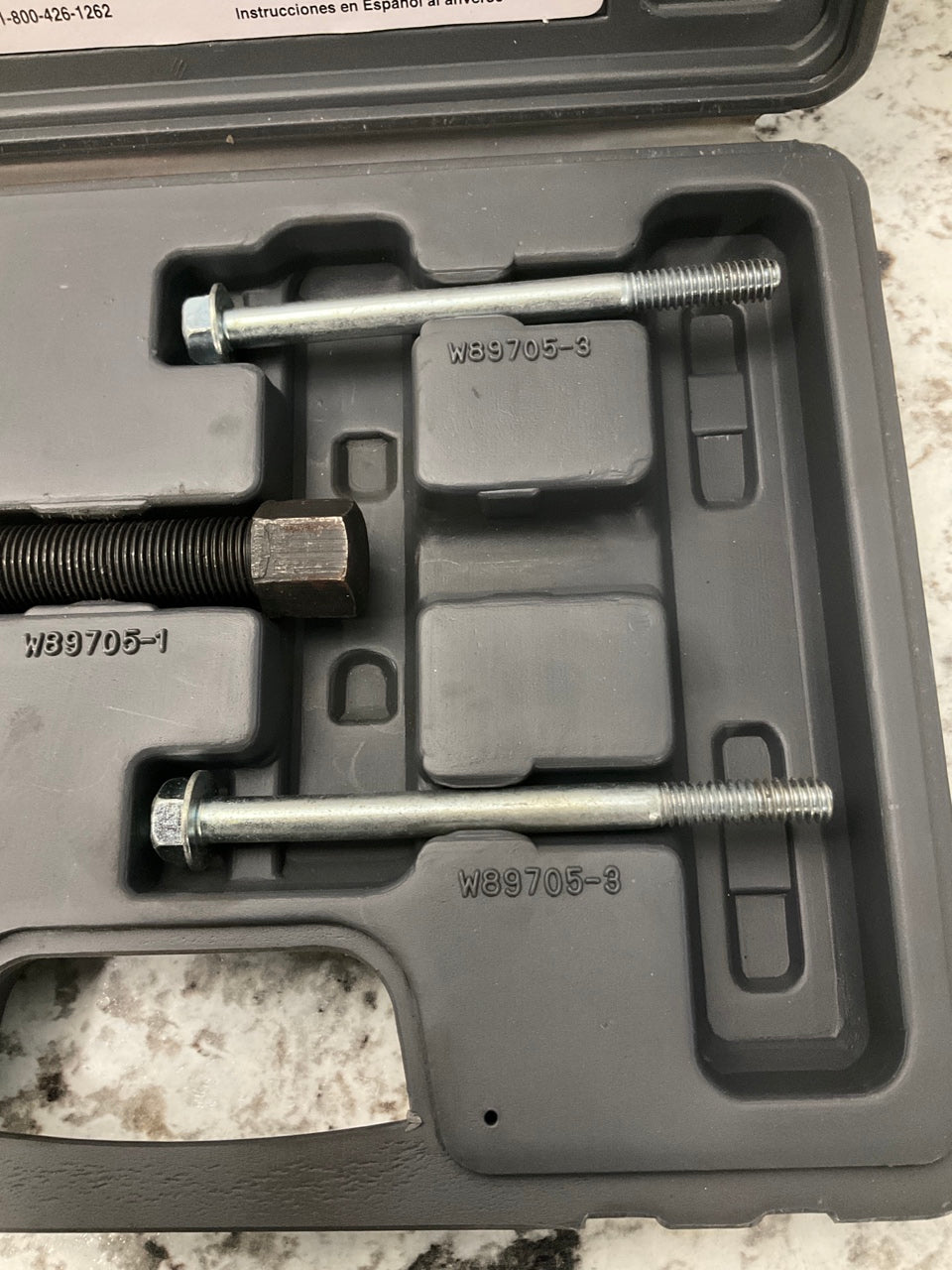 SLIGHTLY USED - Performance Tool W89705 Timing Gear Puller Set, TOOL # 2