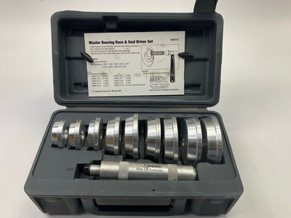 USED #2 - Performance Tool W89715 10 Piece Master Bearing Race & Seal Driver Set