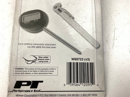 Performance Tool W89723 Digital A/C Air Vent Temp. Thermometer, Silver