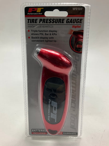 Performance Tool W9107 Digital Tire Pressure Gauge