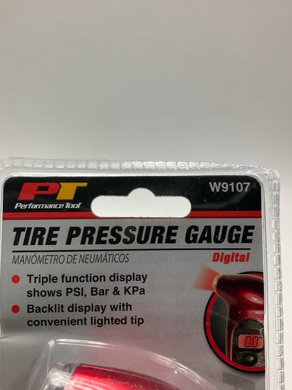 Performance Tool W9107 Digital Tire Pressure Gauge