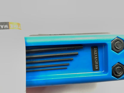 Performance Tool W9185 17-Piece Metric Folding Hex Keys