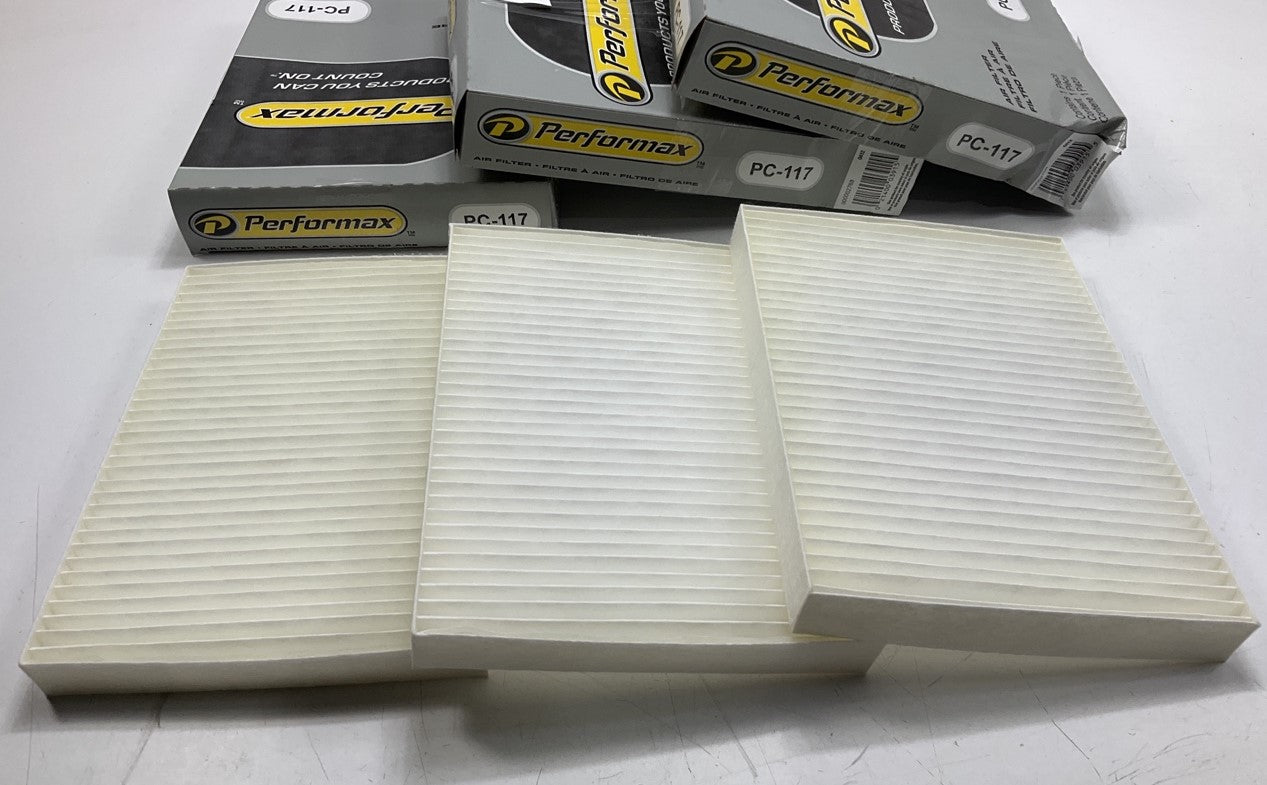 (3) Performax PC-117 Cabin Air Filter