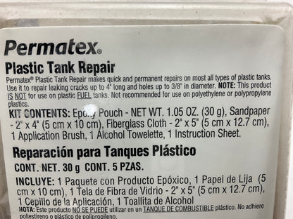 Permatex 09100 Plastic Tank Repair Kit