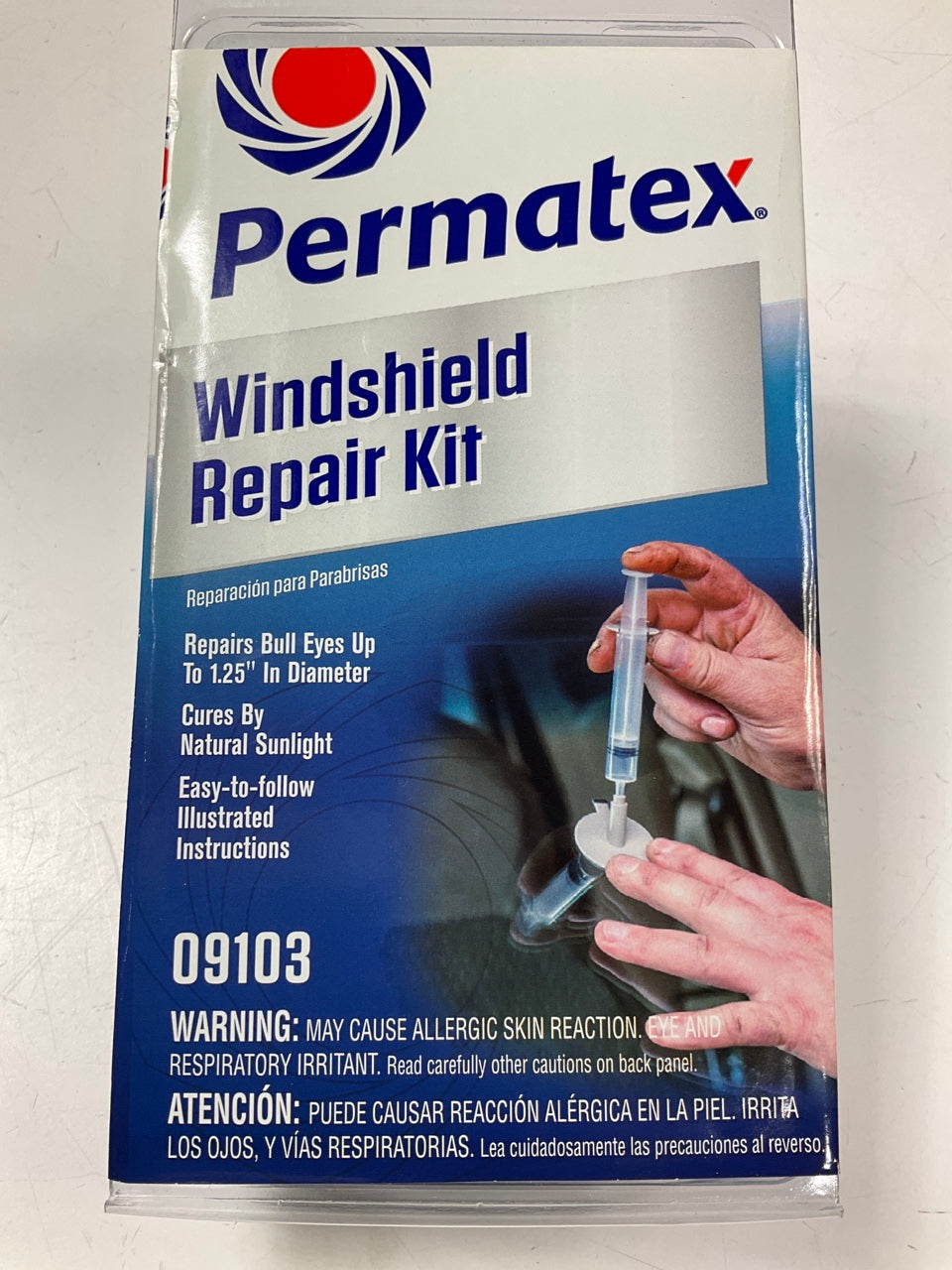 Permatex 09103 Windshield Repair System Kit