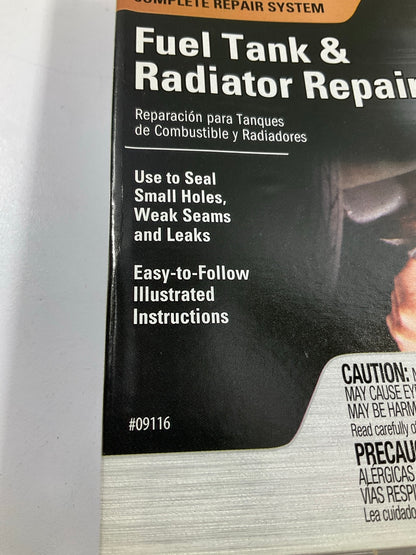 Permatex 09116 Fuel Gas Tank & Radiator Repair Kit