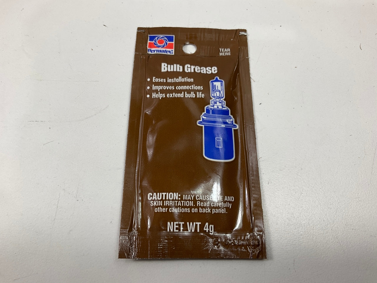 (100) Individual Packs - Permatex 09141 Bulb Grease For Terminals, 4g Packets