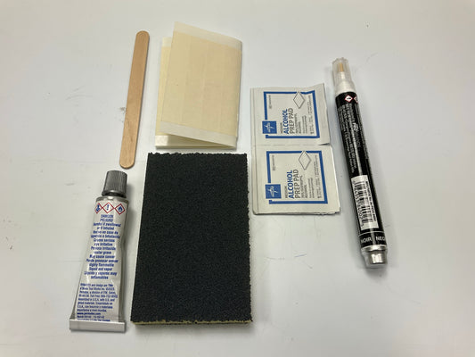 Permatex 09143 Wheel Restoration Kit - Black - Easy DIY Repair Wheel Damage
