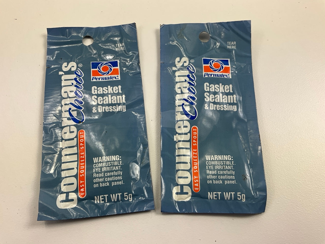 (50) Permatex 09174 Gasket Sealant & Dressing Single Use 5g Pouch, Sealed