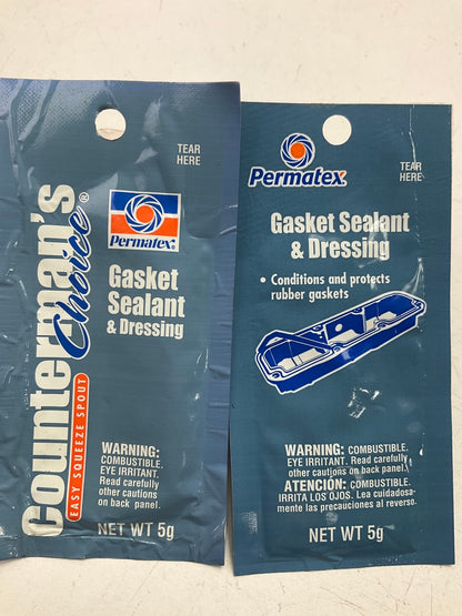 (41) Packs Total Permatex 09174 Gasket Sealant & Dressing Single Use 5g Pouches