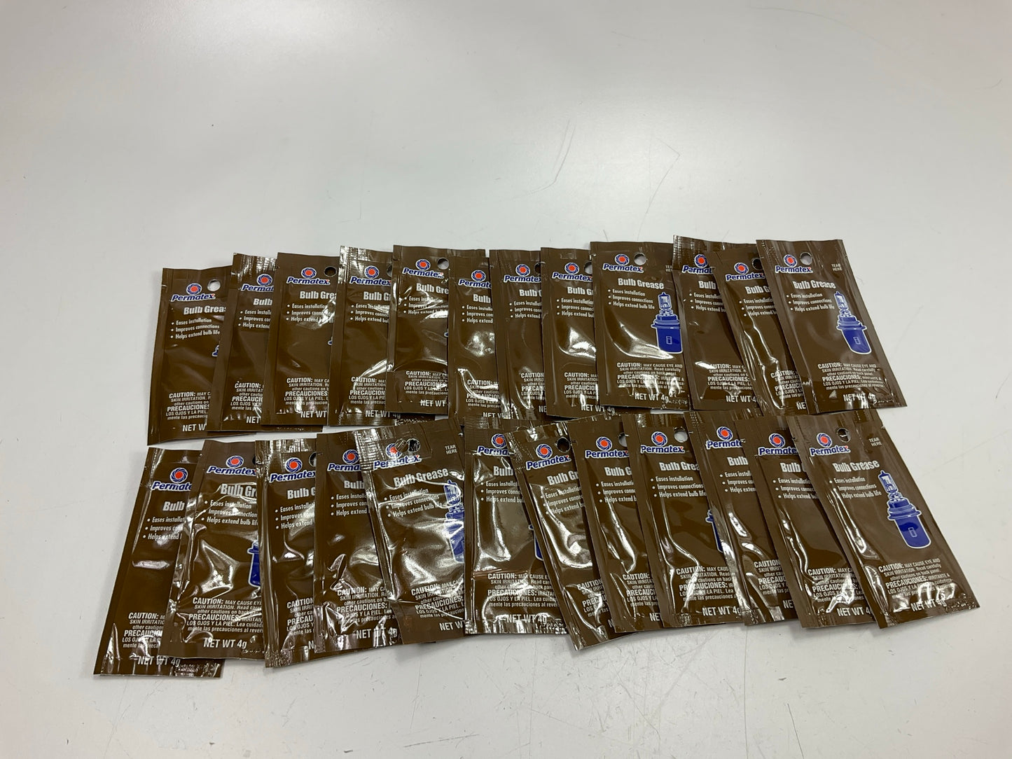 (24) Packets - Permatex 09141 Bulb Grease For Terminals, 4g Packets