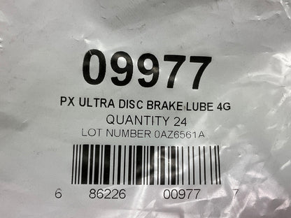 (24) Permatex 09977 Counterman's Choice Ultra Disc Brake Caliper Lube, 4 Gram