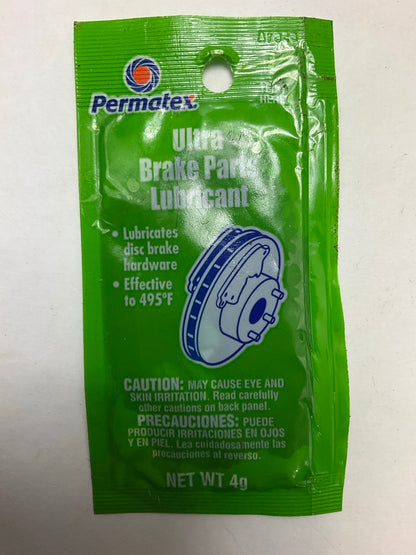 (50) Permatex 09977 Counterman's Choice Ultra Disc Brake Caliper Lube, 4 Gram