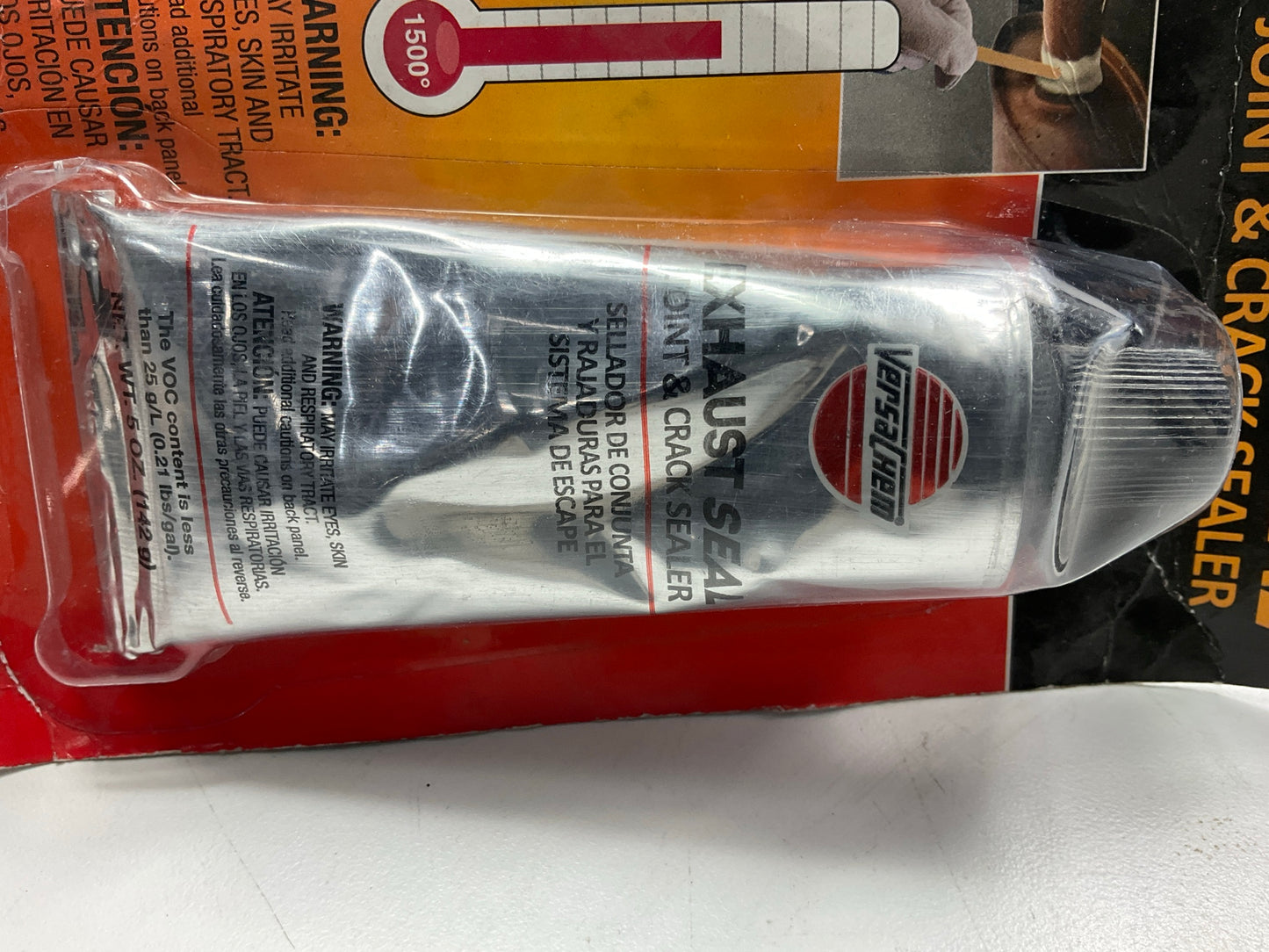 (5) PERMATEX (Versachem) 10160 Exhaust System Joint And Crack Sealer, 5 Oz Tubes