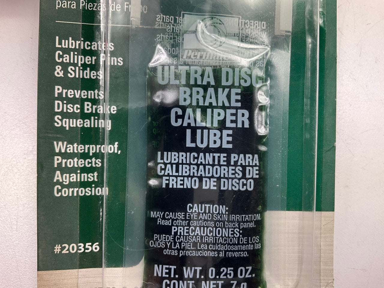 (2) PACKS - Permatex 20356 Synthetic Ultra Disc Brake Parts Lube .25oz