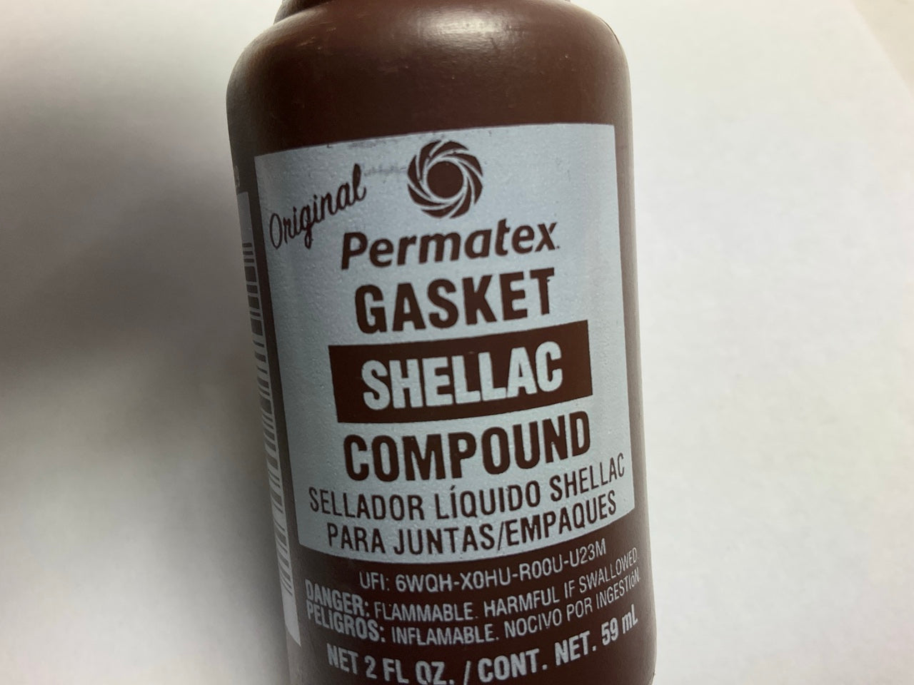 Permatex 20539 Gasket Sealant Gasket Shellac (2oz) Formerly Known As Indian Head