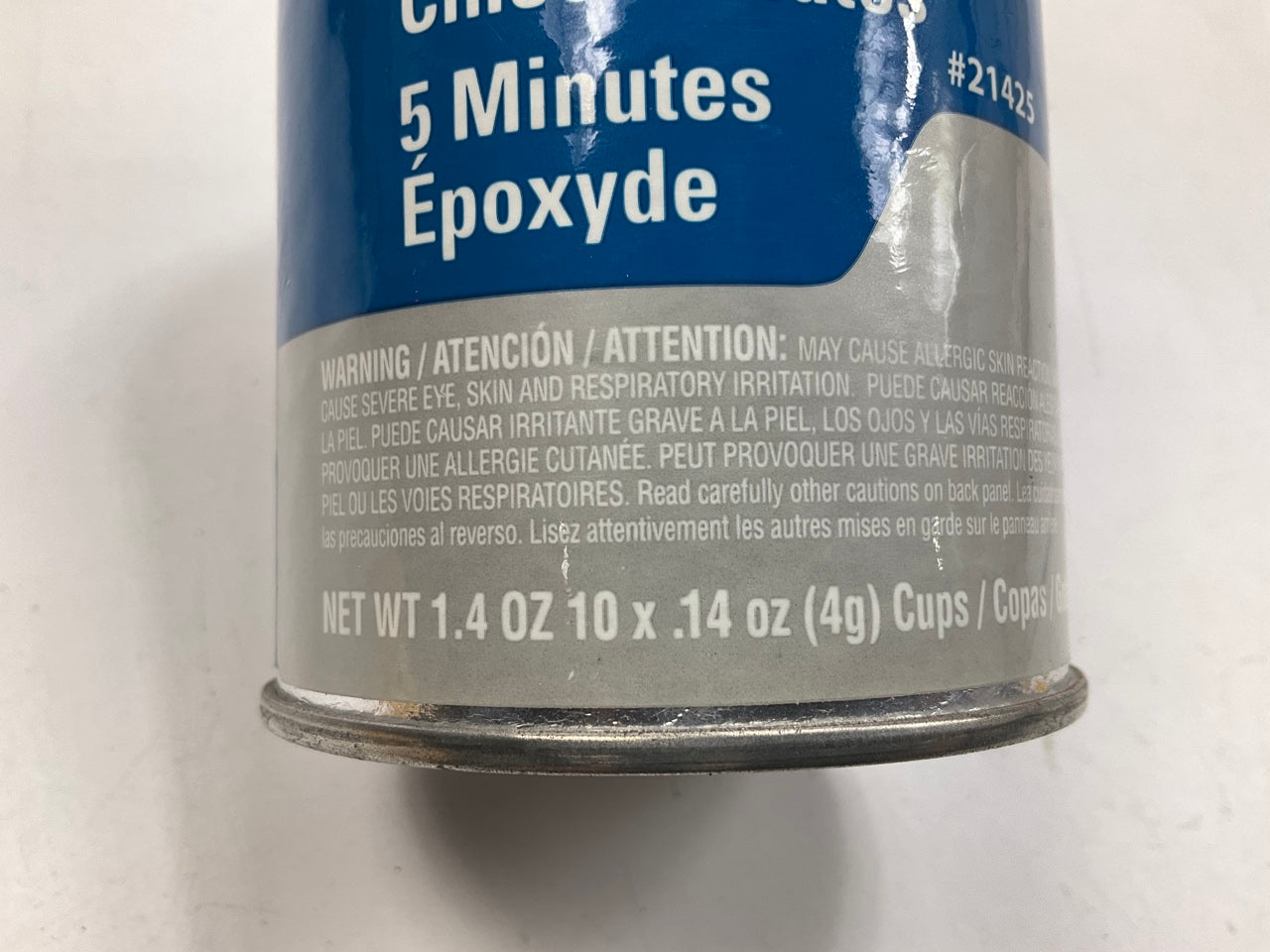 Permatex 21425 Fast Cure Epoxy Ten 4 G Mixer Cups 4 Grams