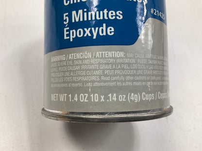 Permatex 21425 Fast Cure Epoxy Ten 4 G Mixer Cups 4 Grams