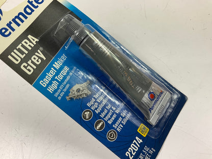 Permatex 22074 Ultra Grey Rigid High-Torque RTV Silicone Gasket Maker  .5oz Tube