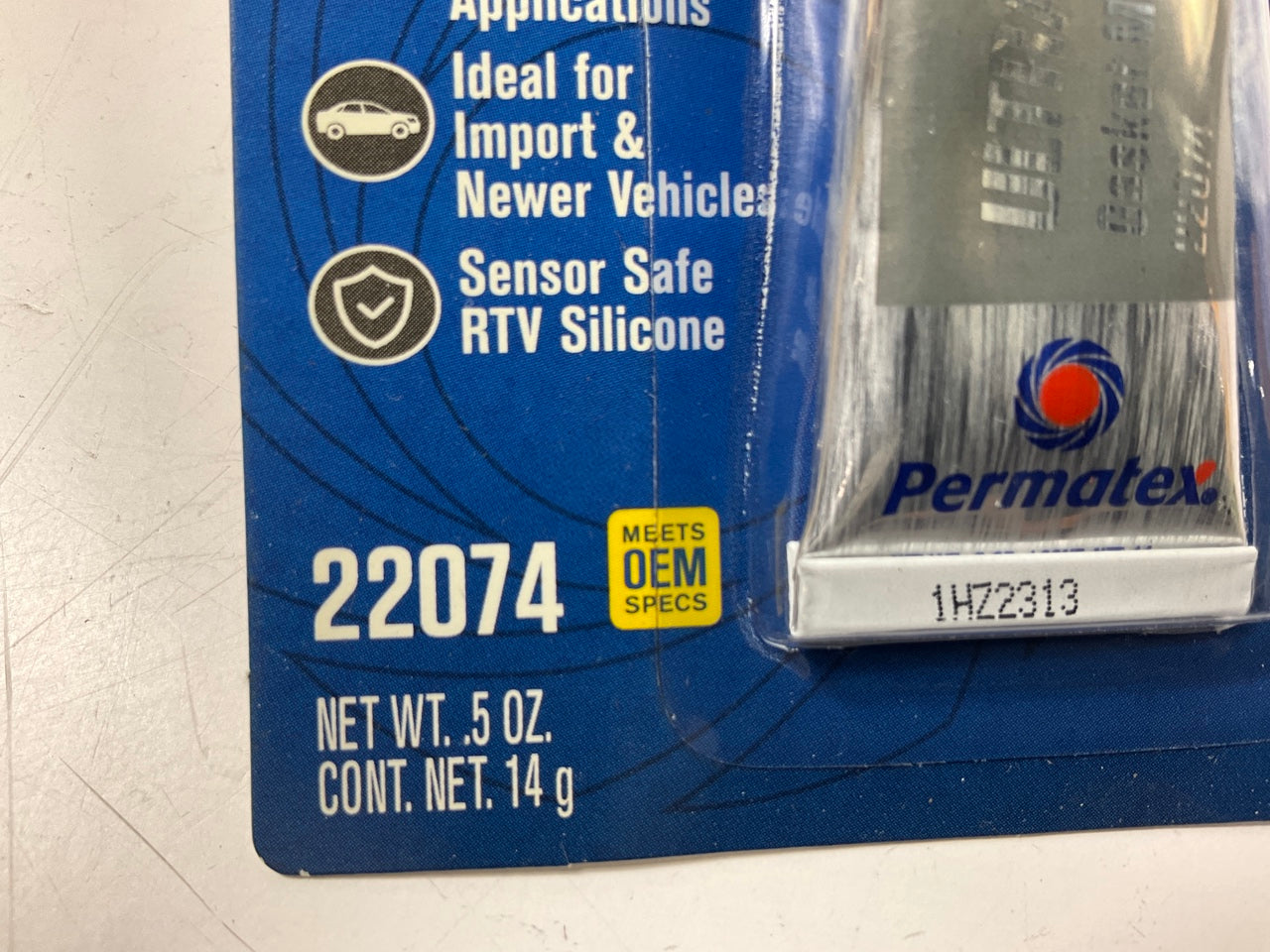 Permatex 22074 Ultra Grey Rigid High-Torque RTV Silicone Gasket Maker  .5oz Tube