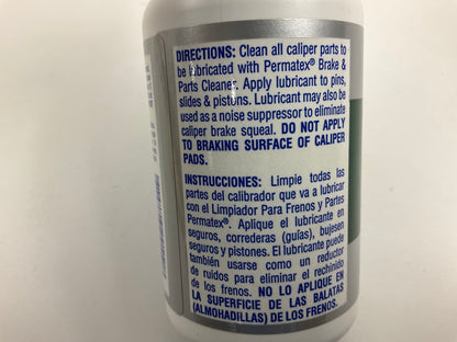 Permatex 24110 Ultra Disc Brake Caliper Synthetic Lube, 8 Oz.