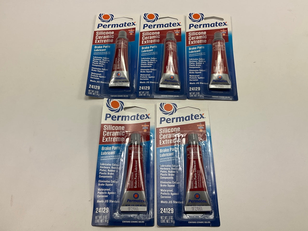 (2) Permatex 24129 Silicone Extreme Brake Parts Lubricant, 0.5 Fl. Oz.