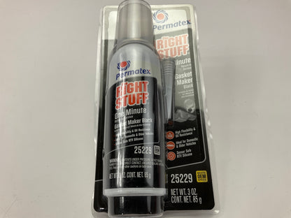 Permatex 25229 The Right Stuff Black 1 Minute Gasket Maker 3oz