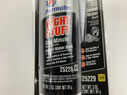Permatex 25229 The Right Stuff Black 1 Minute Gasket Maker 3oz