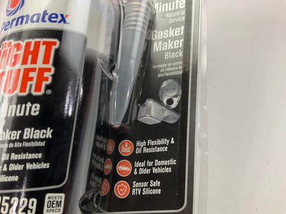 Permatex 25229 The Right Stuff Black 1 Minute Gasket Maker 3oz