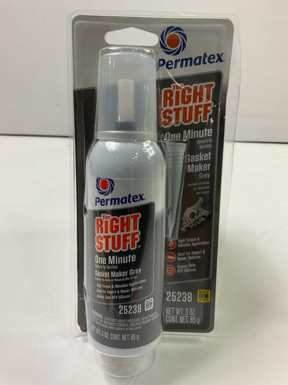 Permatex 25238 The Right Stuff Grey Gasket Maker  3 Oz.  Pack Of 1