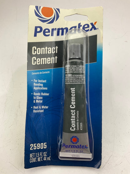 Permatex 25905 Contact Cement For Instant Bondig Applications 1.5 Fl. Oz.