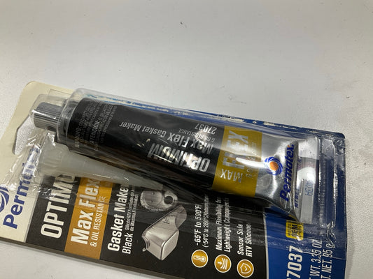 Permatex 27037 Optimum Max Flex/Oil Resistant Gasket Maker & High Temp Black