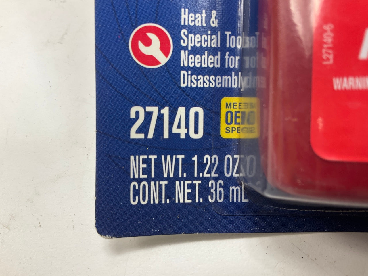 (2) Permatex 27140 Threadlocker Red High Strength 1.22oz Heavy Duty Type 2