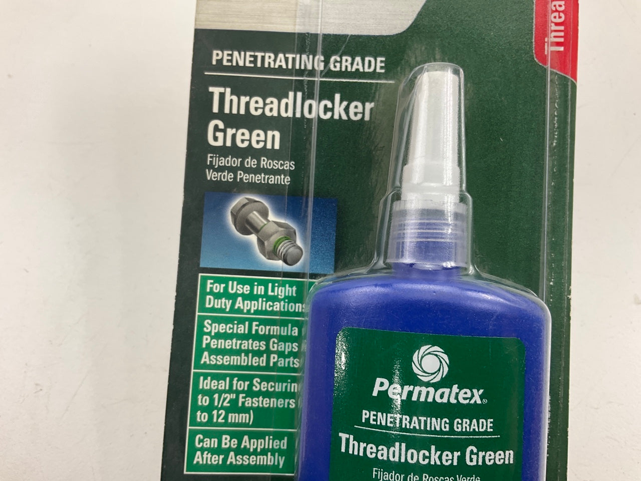 Permatex 29040 Penetrating Grade Threadlocker Green, 1.22 Fl Oz