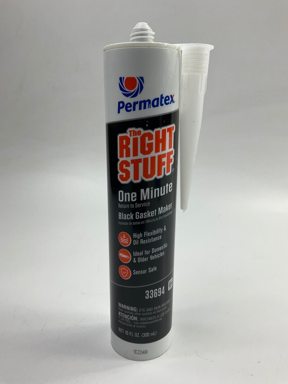 Permatex 33694 Gasket Making Compound The Right Stuff, Black, 10.1oz Cartridge