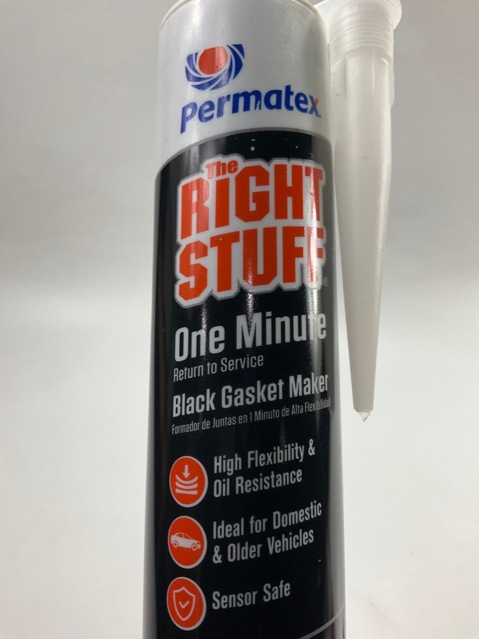 Permatex 33694 Gasket Making Compound The Right Stuff, Black, 10.1oz Cartridge