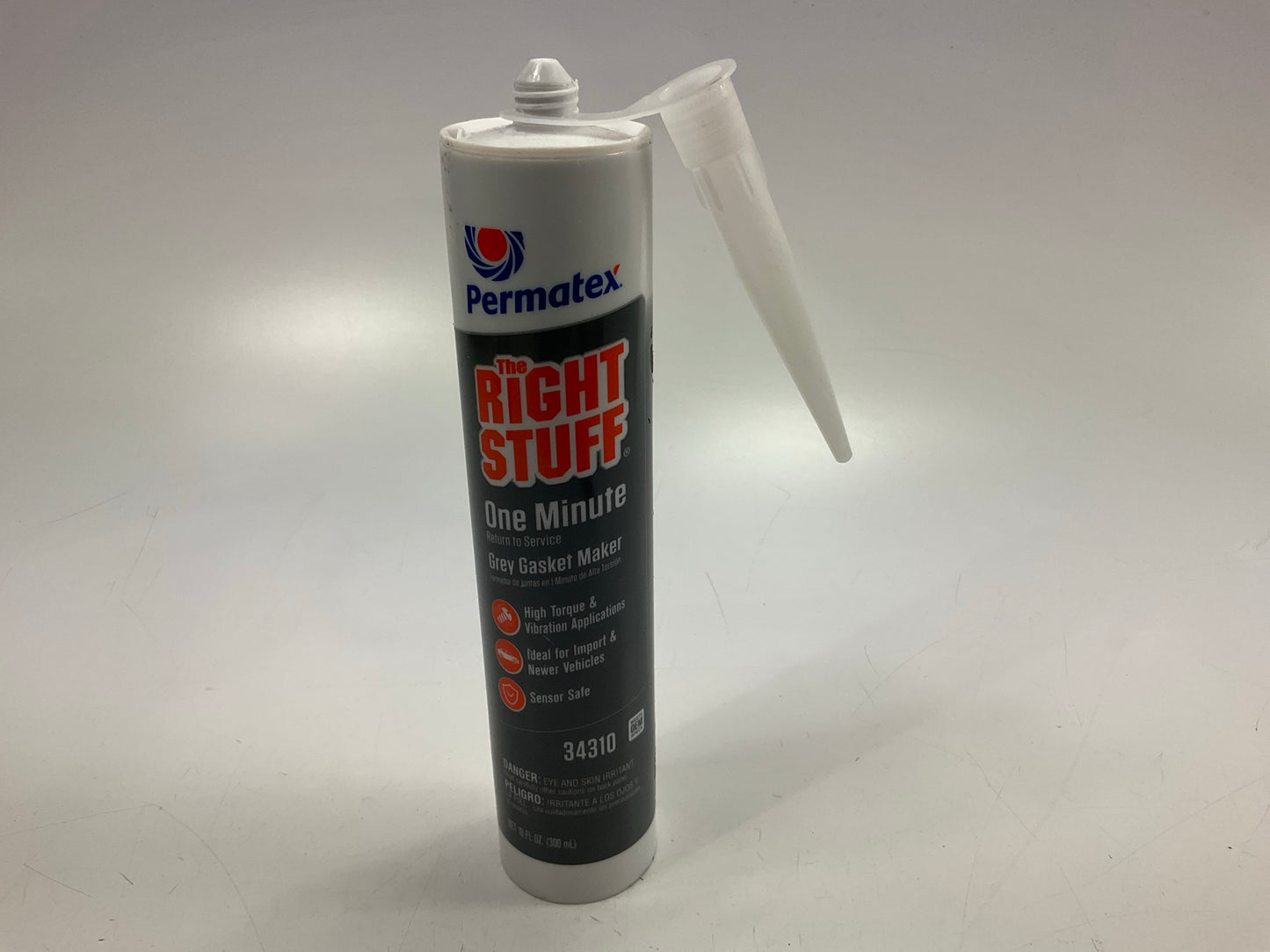 Permatex 34310 The Right Stuff 1 Minute Gray Gasket Maker, 10 Oz