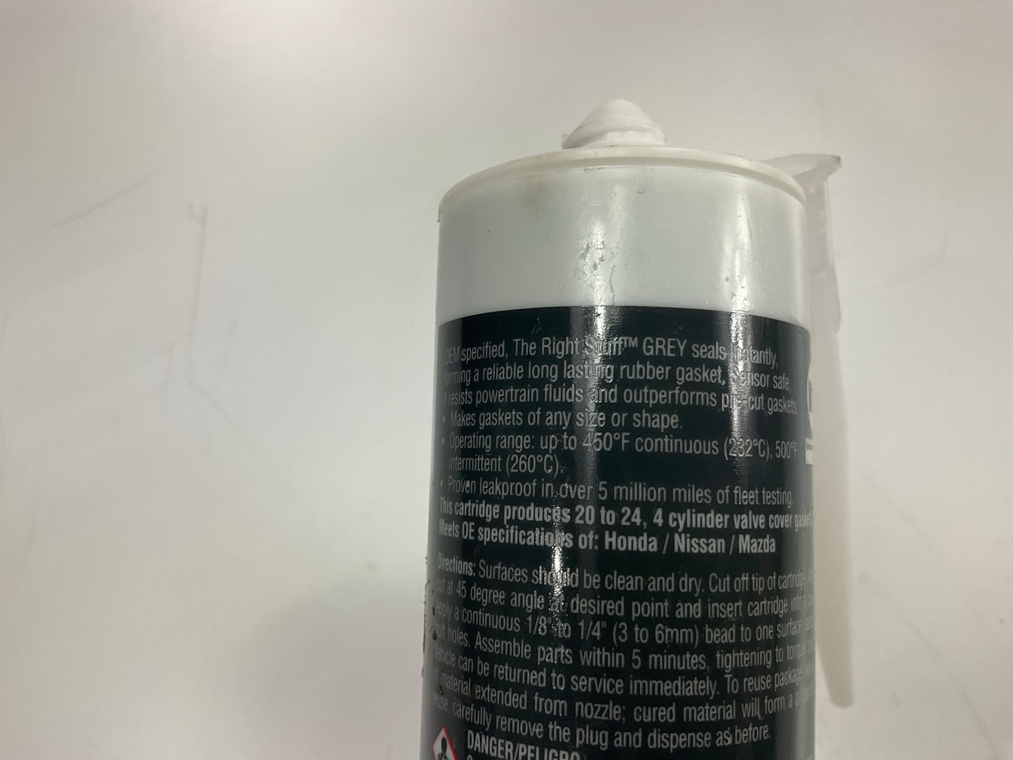 Permatex 34310 The Right Stuff 1 Minute Gray Gasket Maker, 10 Oz