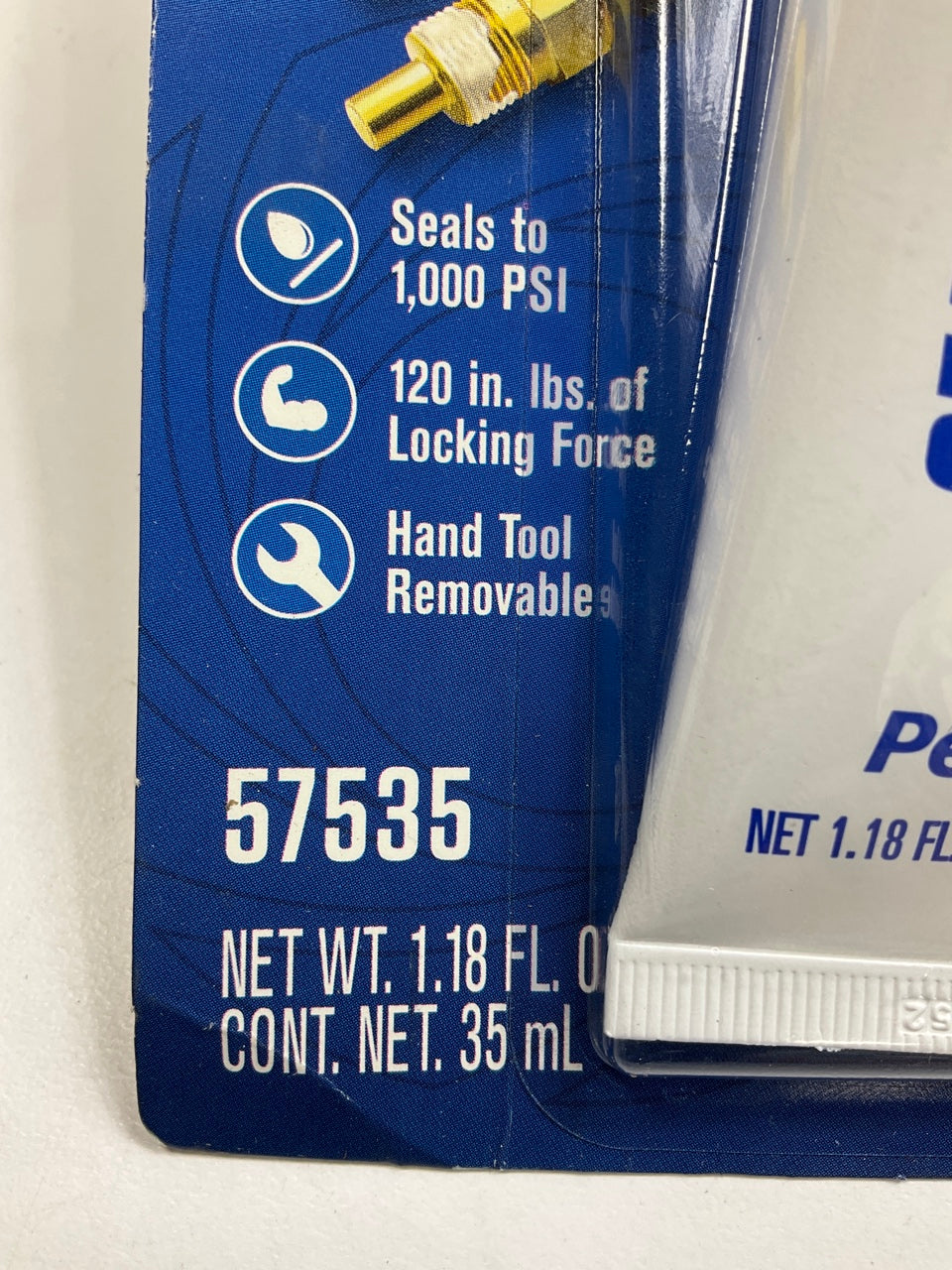 Permatex 57535 35 Ml Seal And Lock Thread Compound, 1.26 Fl. Oz