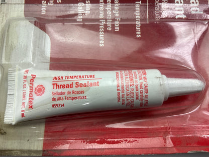 (5) Permatex 59214 High Temperature Thread Sealant, 6 Ml Tube