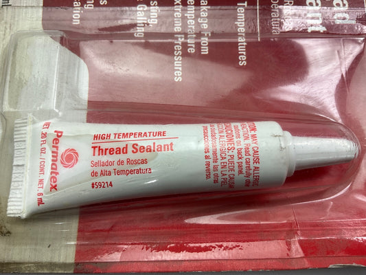 (5) Permatex 59214 High Temperature Thread Sealant, 6 Ml Tube