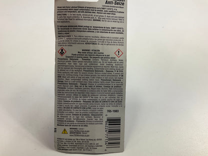 (5) Permatex 77134 Nickel Anti-Seize High Temperature Lubricant 0.5 FL Oz Tubes