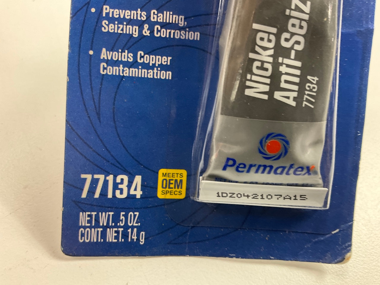 (5) Permatex 77134 Nickel Anti-Seize High Temperature Lubricant 0.5 FL Oz Tubes