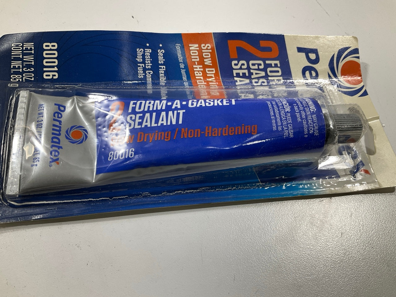 Permatex 80016 Form-A-Gasket Non-Hardening No. 2 Sealant Sellador - 3oz Tube