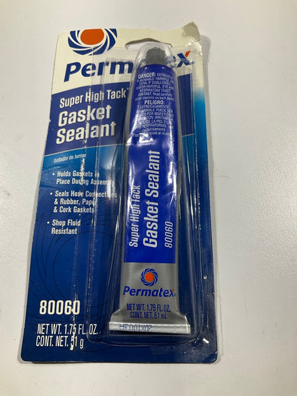 Permatex 80060 Super High Tack Gasket Sealant, 1.75 Oz