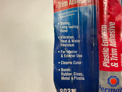 Permatex 80318 Emblem And Trim Adhesive - 2 Oz Squeeze Tube